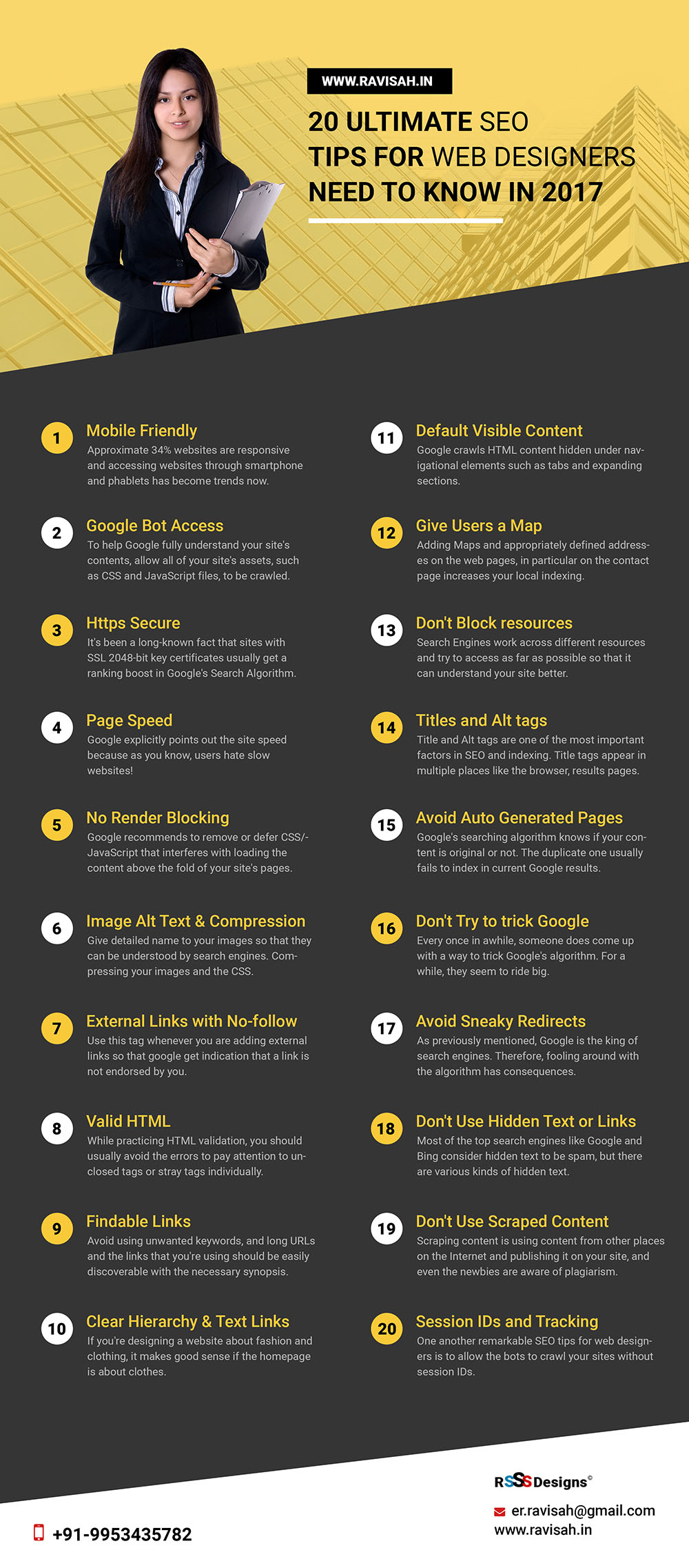 SEO Tips for Web Designers in 2017