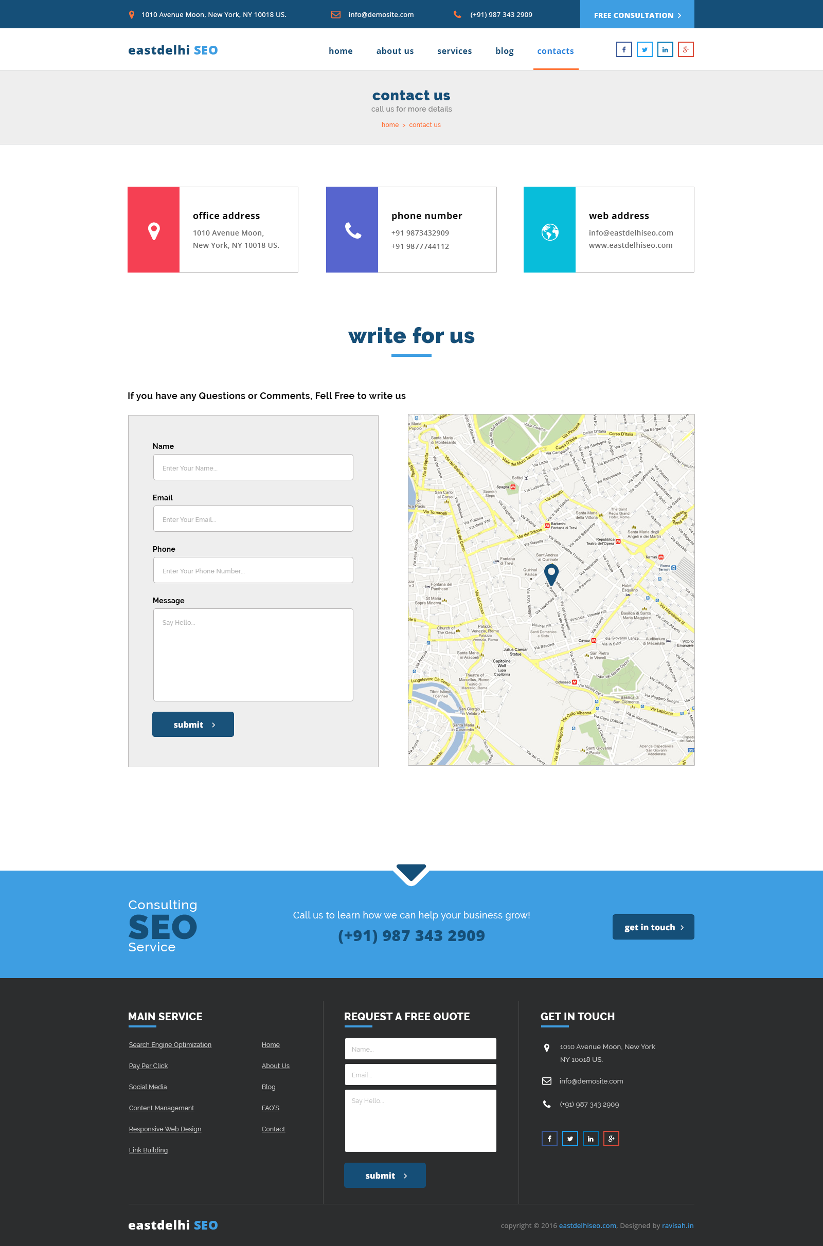 East Delhi SEO Web Design